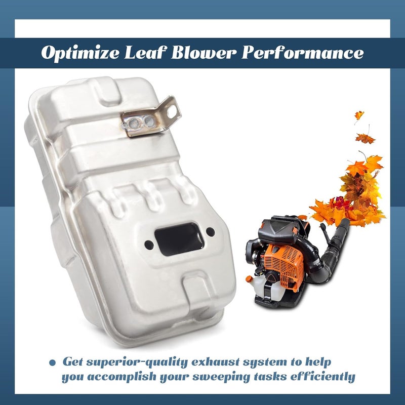 Esttlamer P100006321 Muffler Replacement for ECHO PB-8010 PB-9010 EB810 EB910 Backpack Leaf Blower Exhaust System Parts Replace P100012130 - Image 5